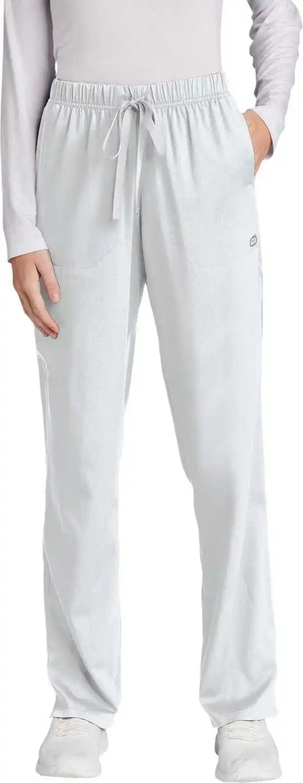 Wink Ww4158 Women’s Premiere Flex Cargo Pant White