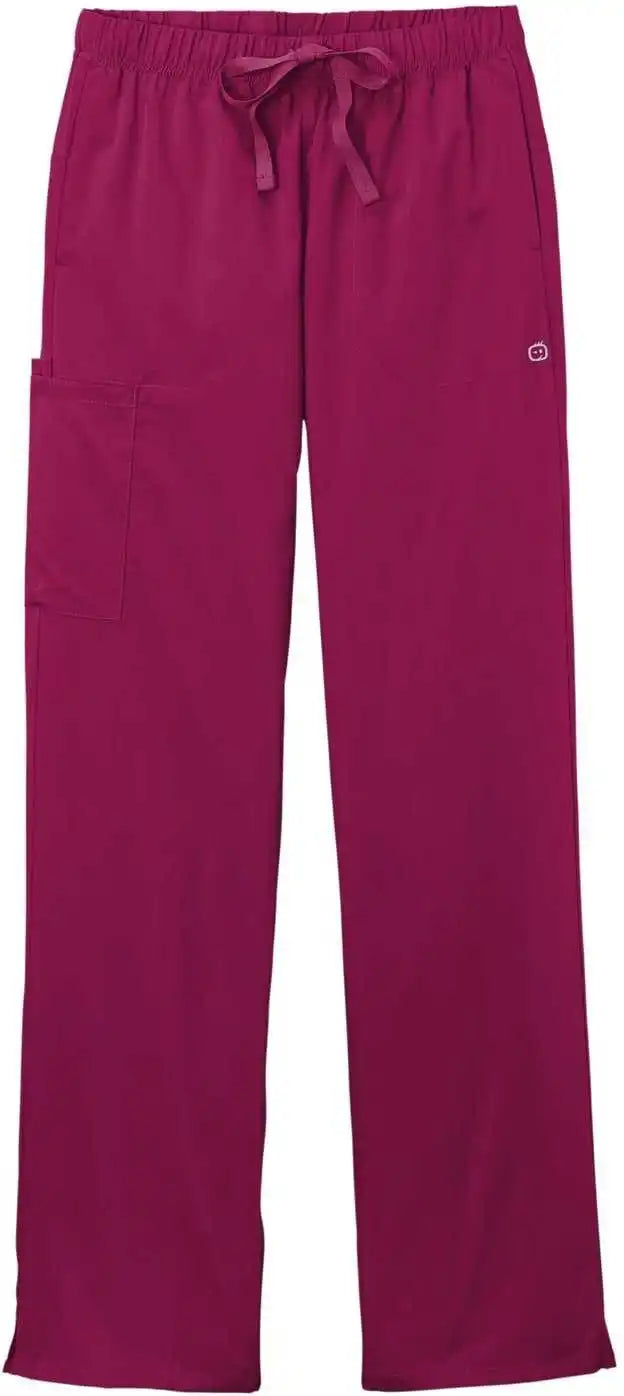 Wink Ww4158 Women’s Premiere Flex Cargo Pant - Wine