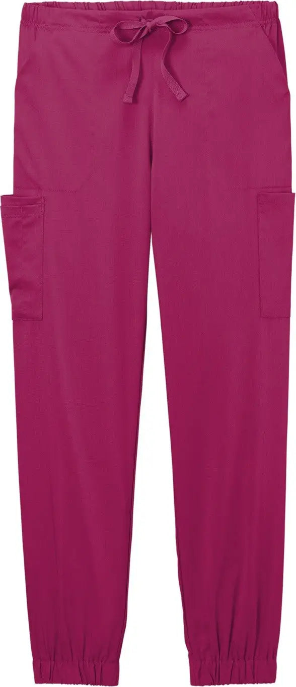 Wink Ww4258 Women’s Premiere Flex Jogger Pant - Wine