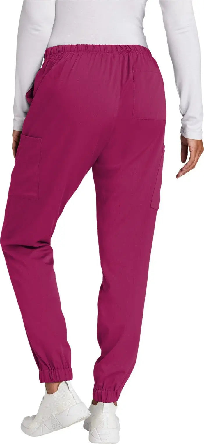 Wink Ww4258 Women’s Premiere Flex Jogger Pant - Wine