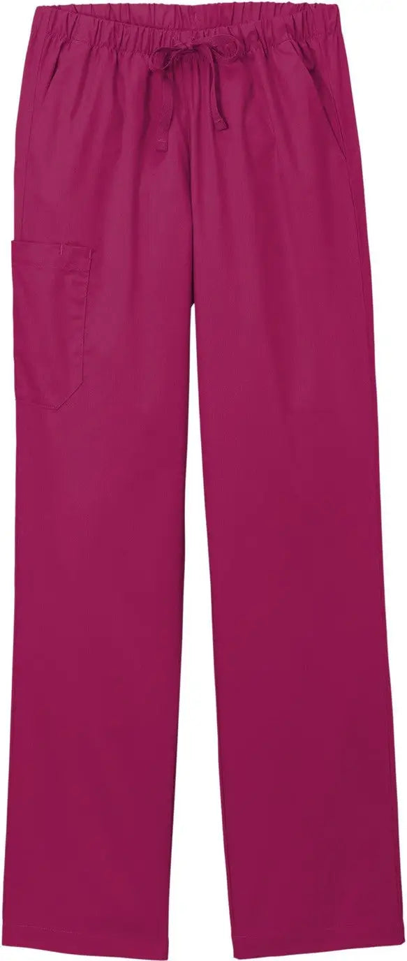 Wink Ww4550 Women’s Workflex Cargo Pant - Wine