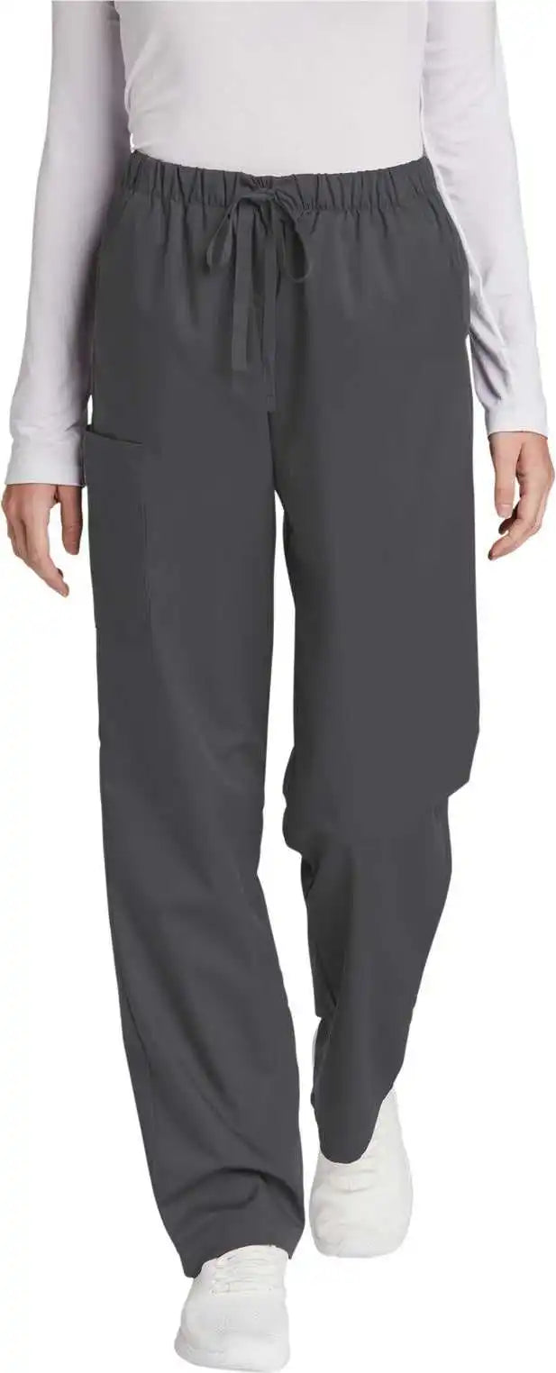 Wink Ww4550p Women’s Petite Workflex Cargo Pant - Pewter