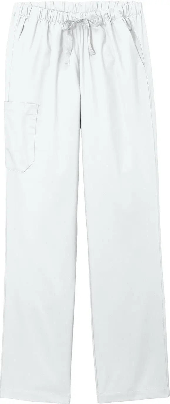 Wink Ww4550p Women’s Petite Workflex Cargo Pant - White