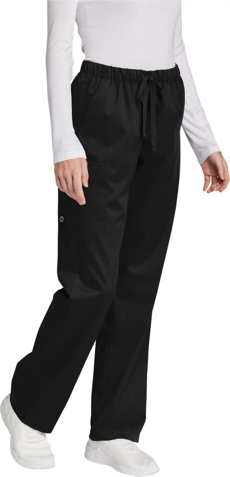 Wink Ww4550t Women’s Tall Workflex Cargo Pant - Black