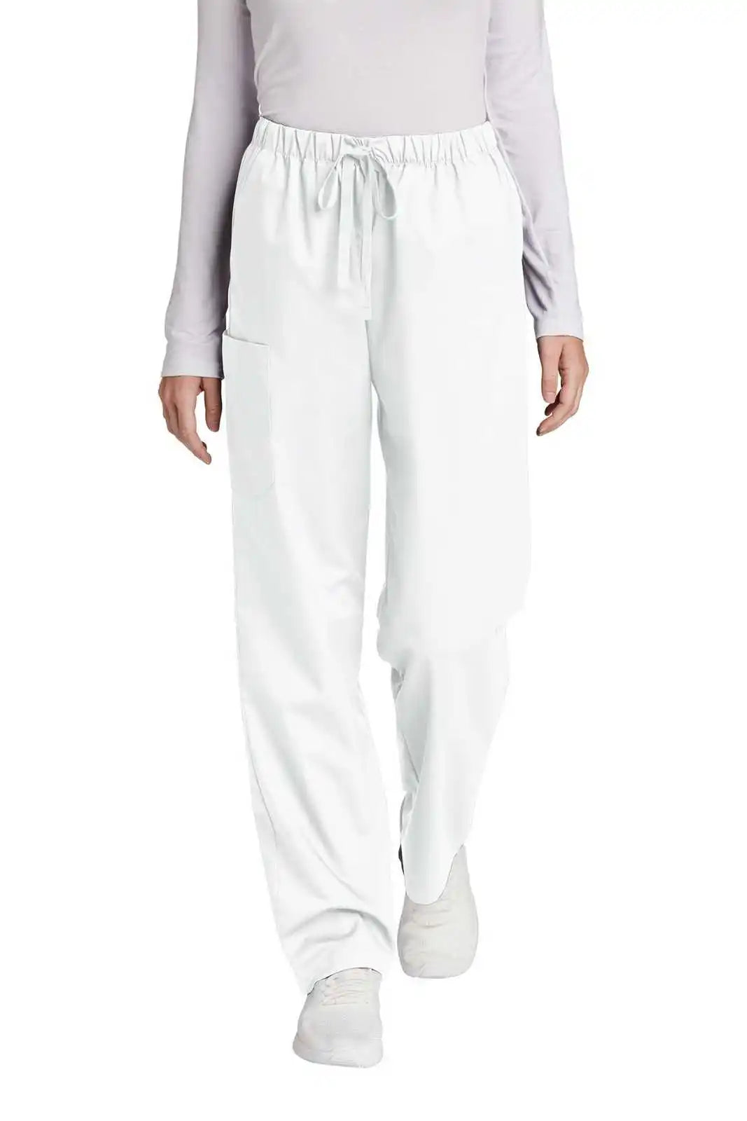 Wink Ww4550t Women’s Tall Workflex Cargo Pant - White