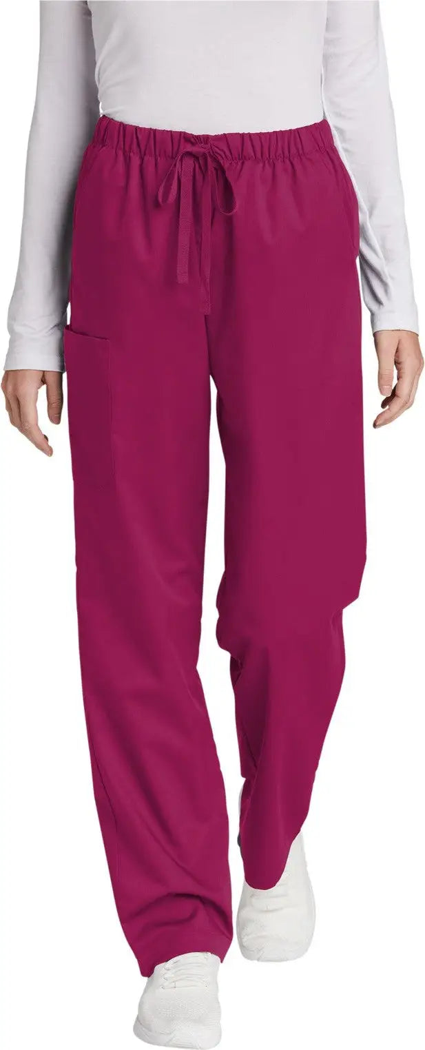 Wink Ww4550t Women’s Tall Workflex Cargo Pant - Wine