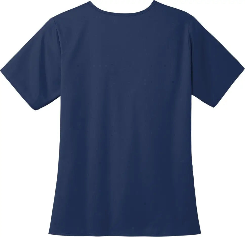 Wink Ww4560 Women’s Workflex V-neck Top - Navy