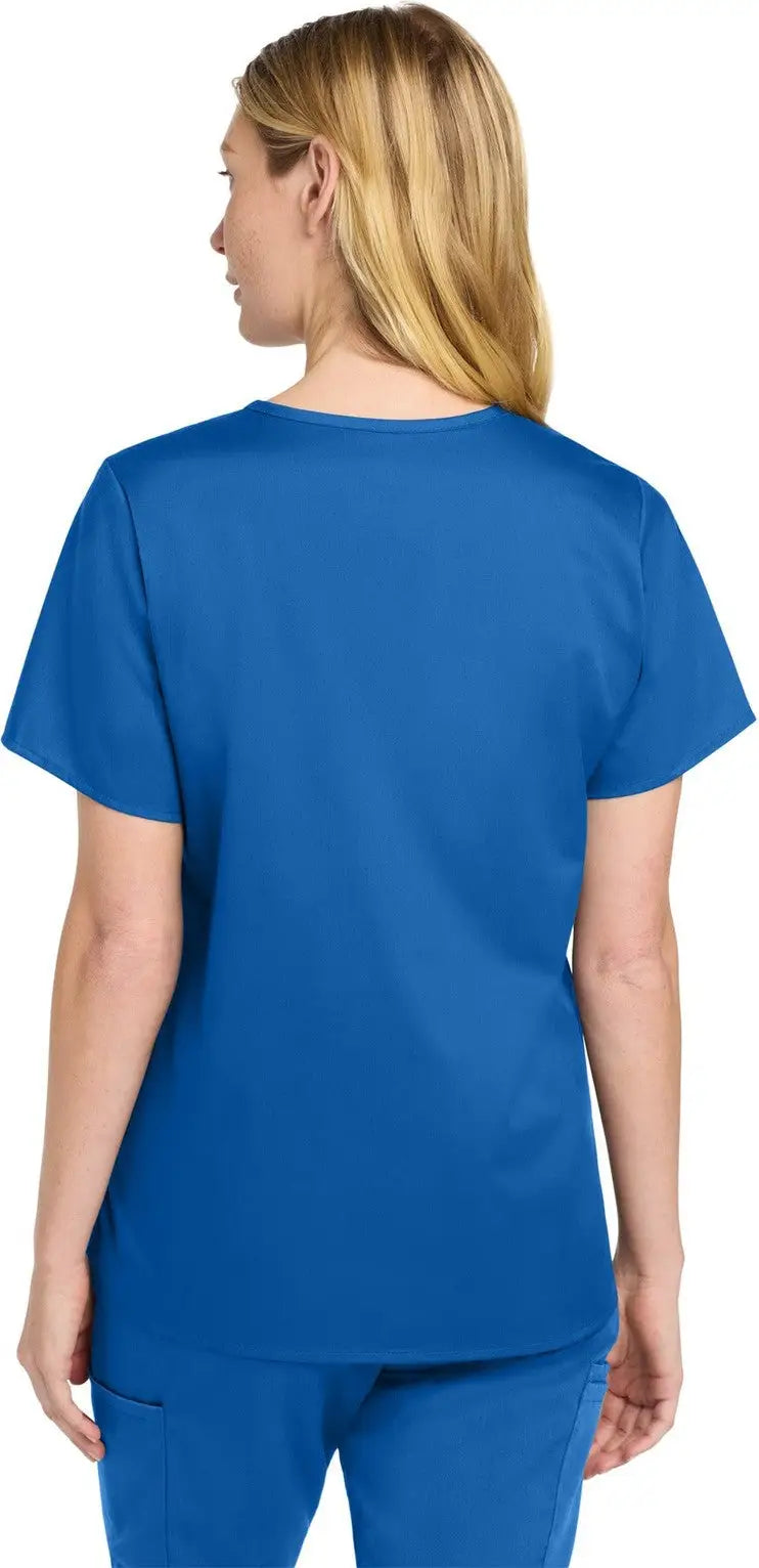 Wink Ww4560 Women’s Workflex V-neck Top - Royal