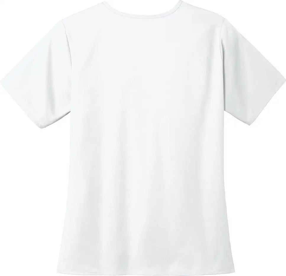 Wink Ww4560 Women’s Workflex V-neck Top - Teal Blue