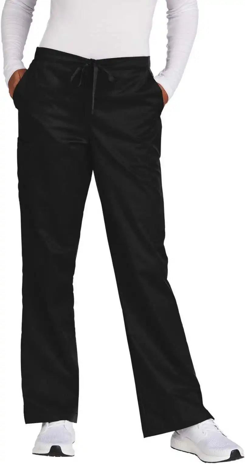 Wink Ww4750 Women’s Workflex Flare Leg Cargo Pant - Black