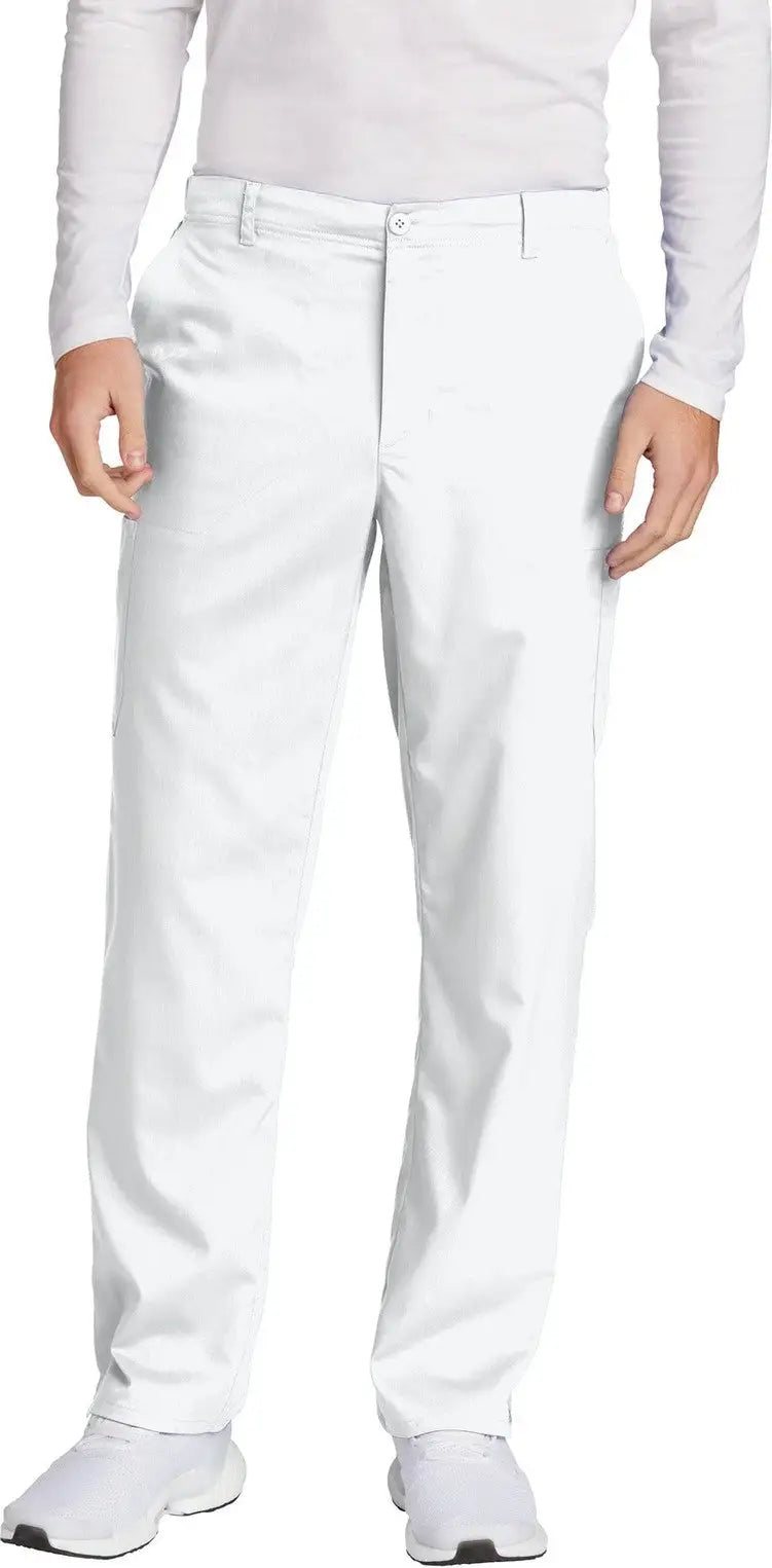 Wink Ww5058 Men’s Premiere Flex Cargo Pant - White - Adult Xs