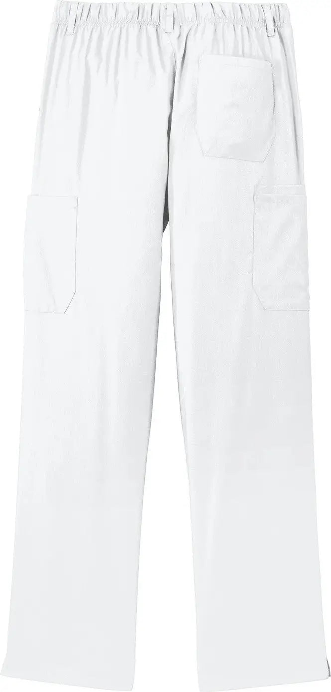 Wink Ww5058 Men’s Premiere Flex Cargo Pant - White - Adult Xs