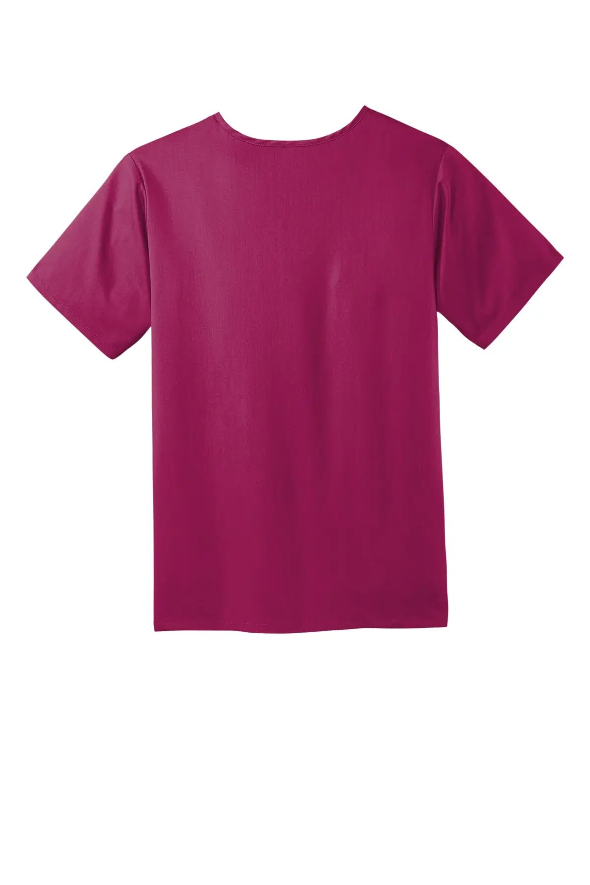 Wink Ww5068 Men’s Premiere Flex V-neck Top - Wine - Adult Xs