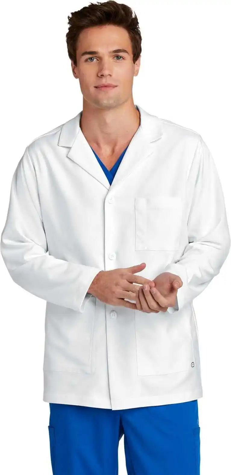 Wink Ww5072 Men’s Consultation Lab Coat White