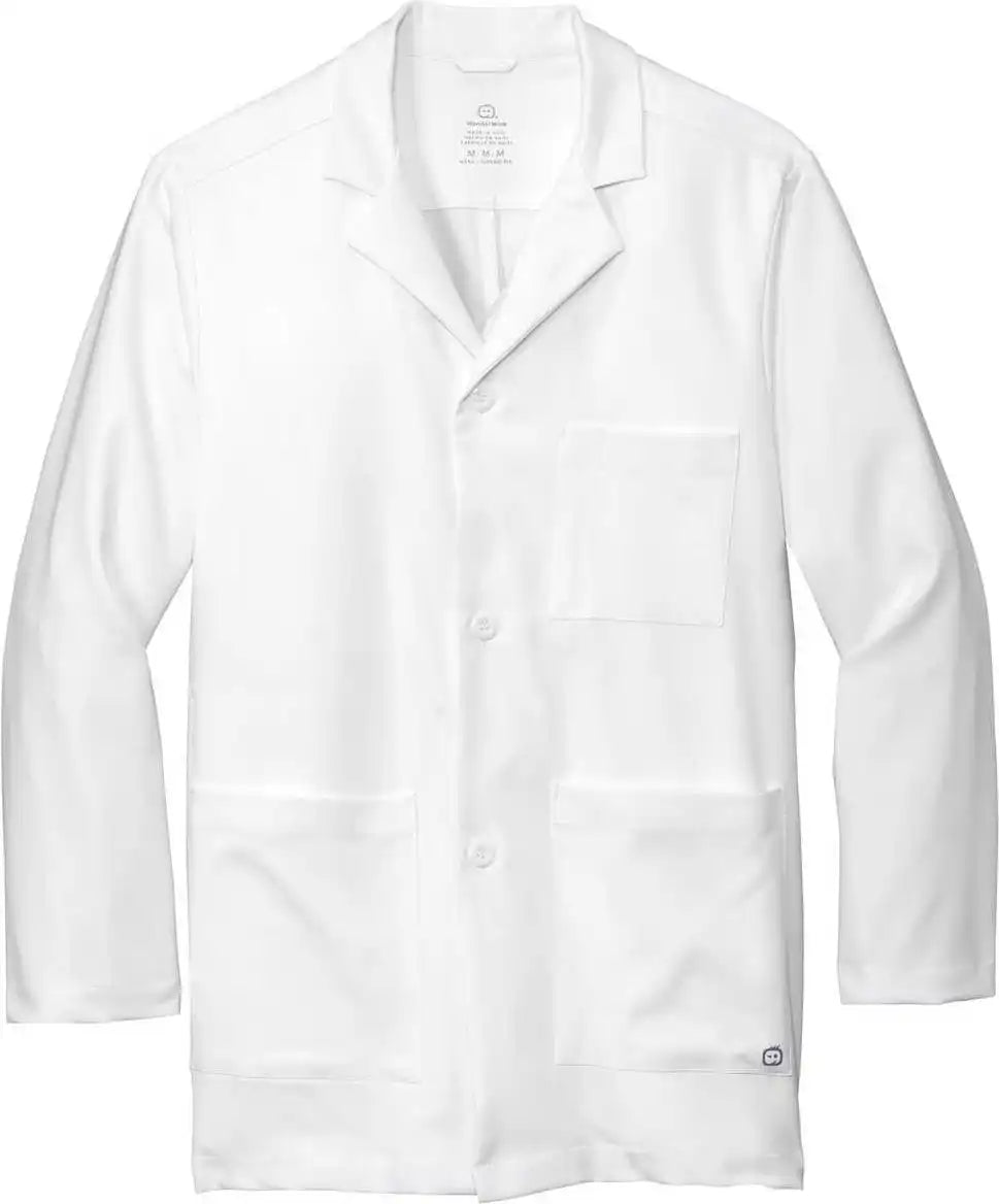 Wink Ww5072 Men’s Consultation Lab Coat - White