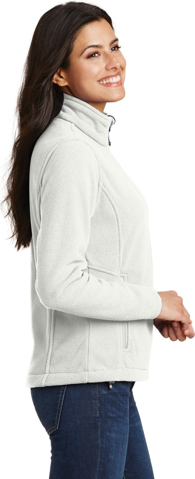 Winter White Port Authority Women's Value Fleece Jacket. L217