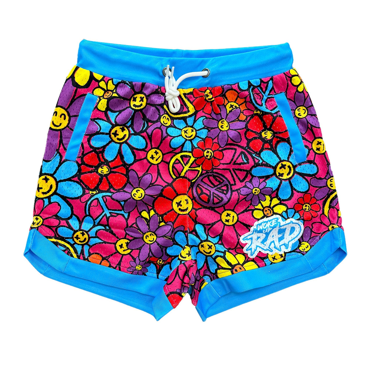 Woke Up Rad 5’’ Inseam Shorts - Peace and Petals Collection