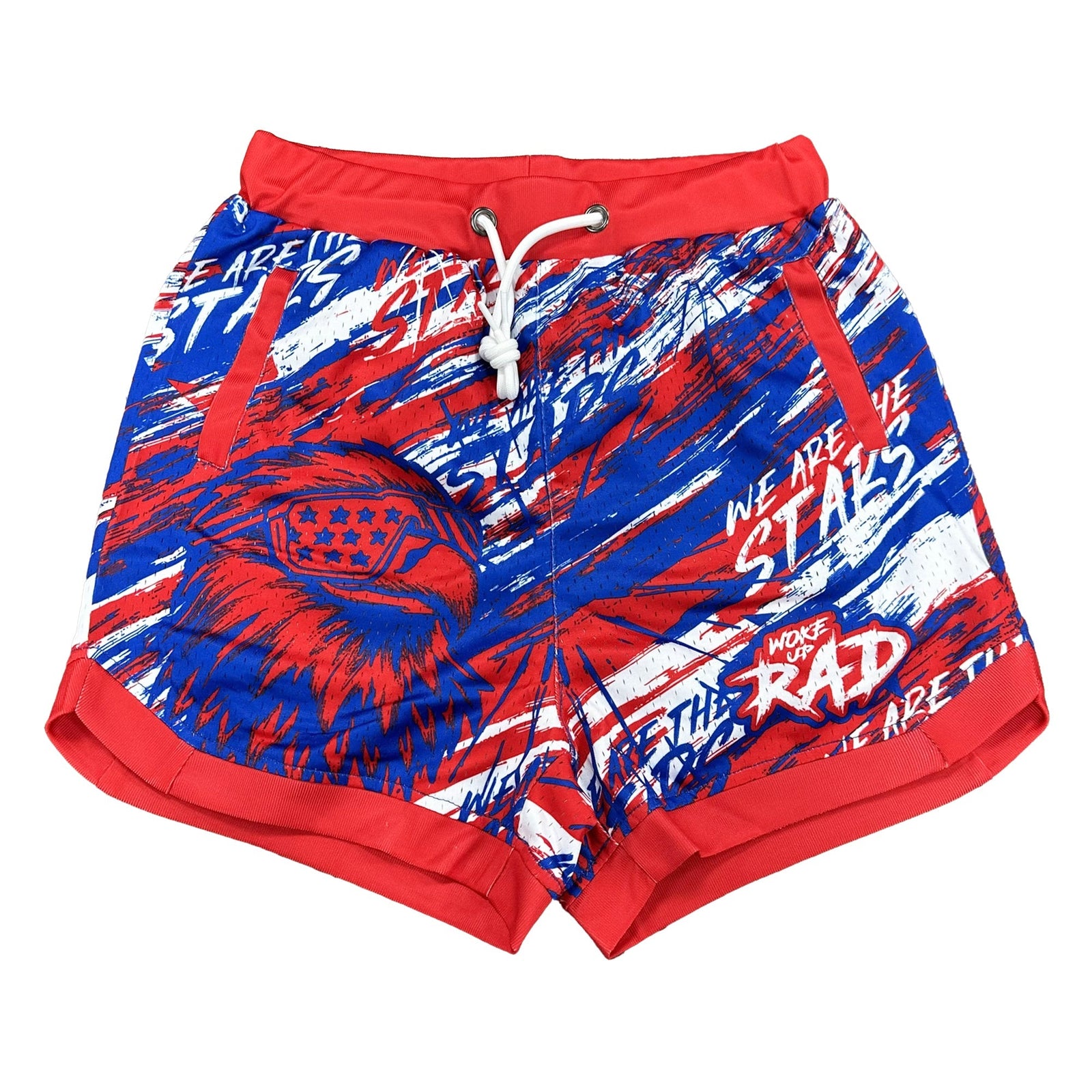 Woke Up Rad 5’’ Inseam Shorts - we are the Stars