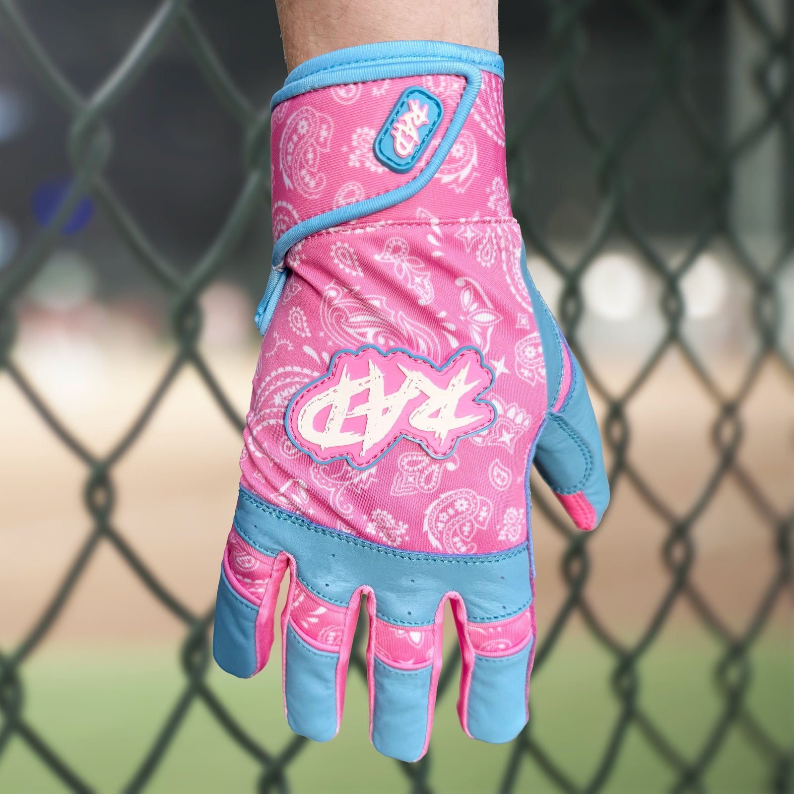 Woke Up Rad Batting Gloves - Bandana (short Cuff)