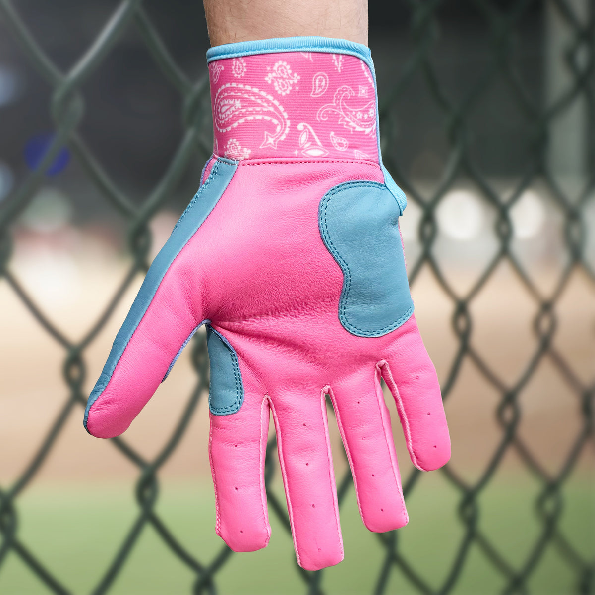 Woke Up Rad Batting Gloves - Bandana (short Cuff)