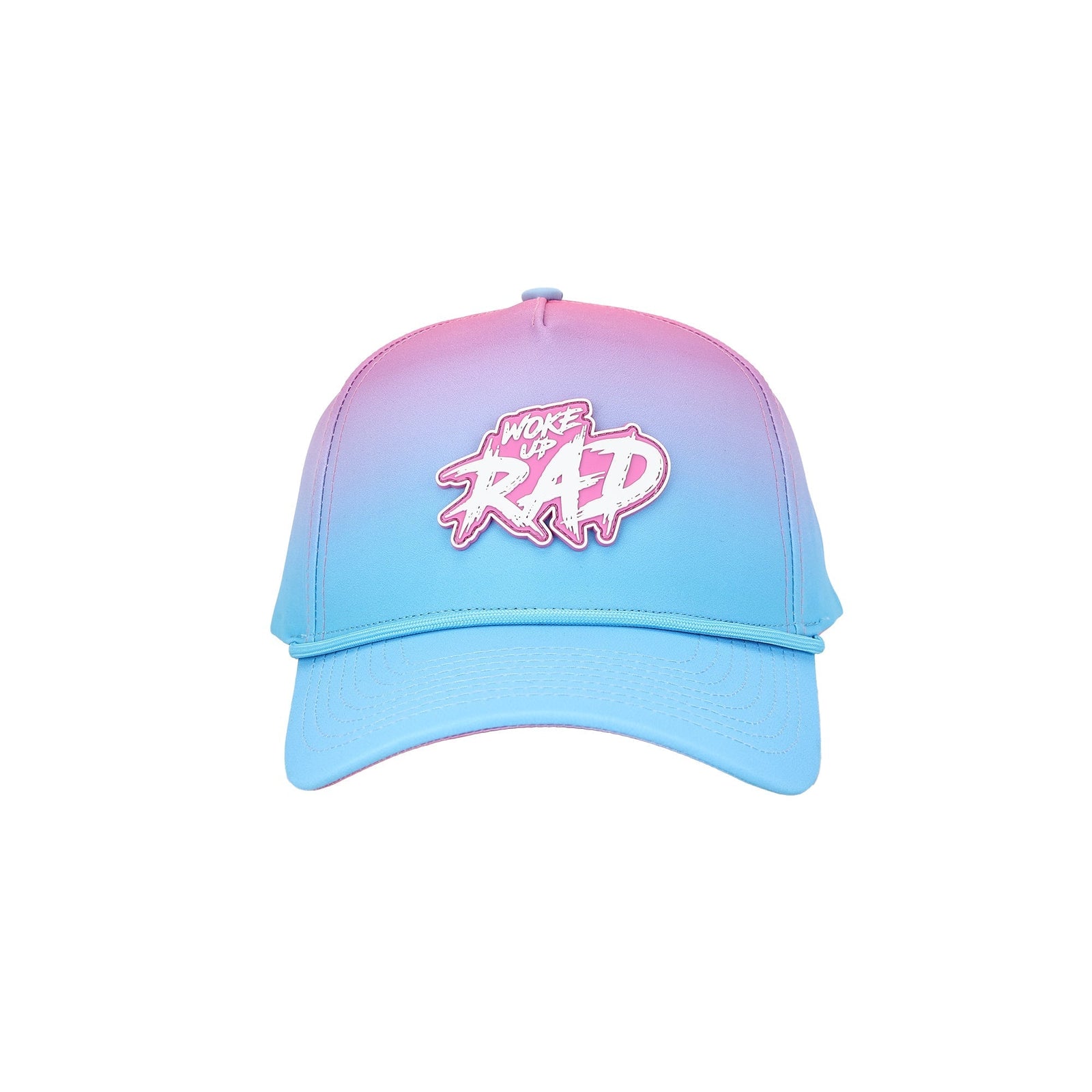 Woke Up Rad Cap - Gradient Pink/blue