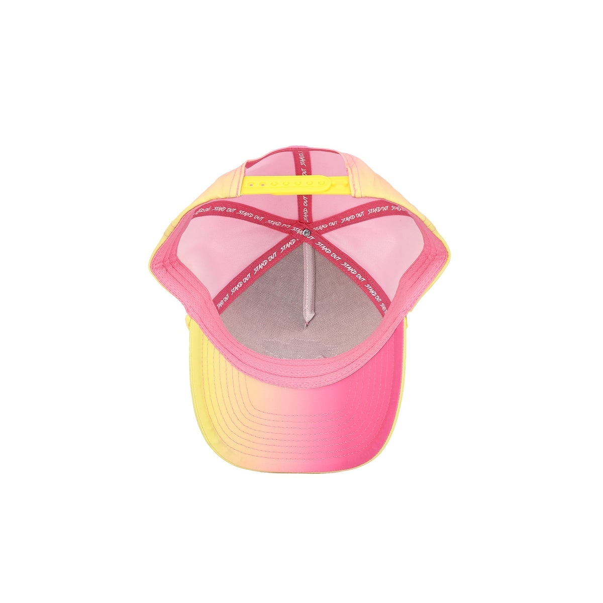 Woke Up Rad Cap - Gradient Pink/yellow