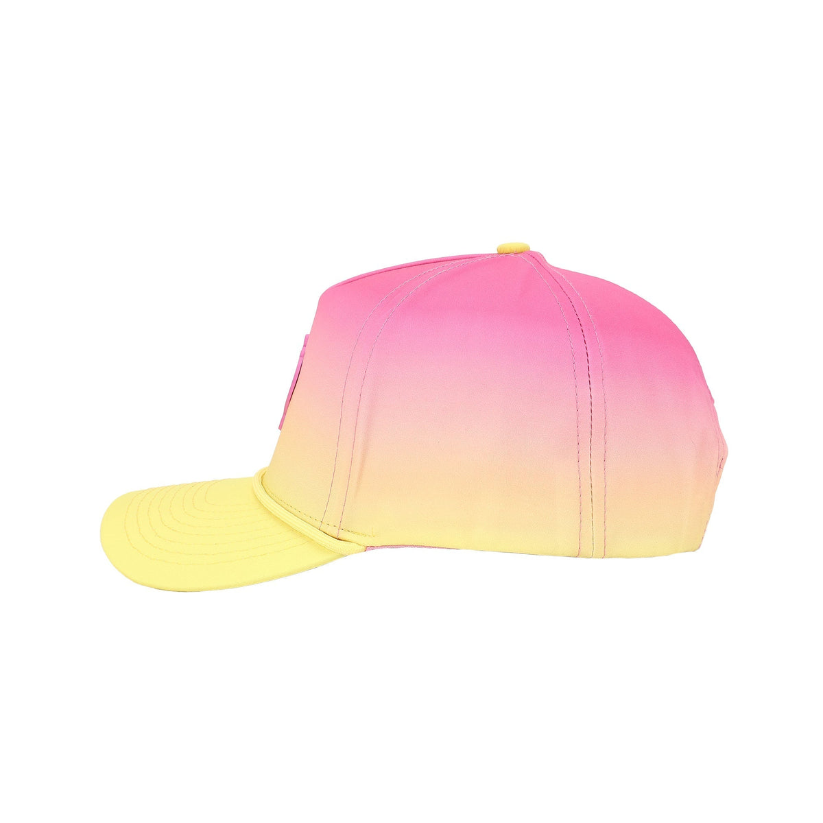 Woke Up Rad Cap - Gradient Pink/yellow