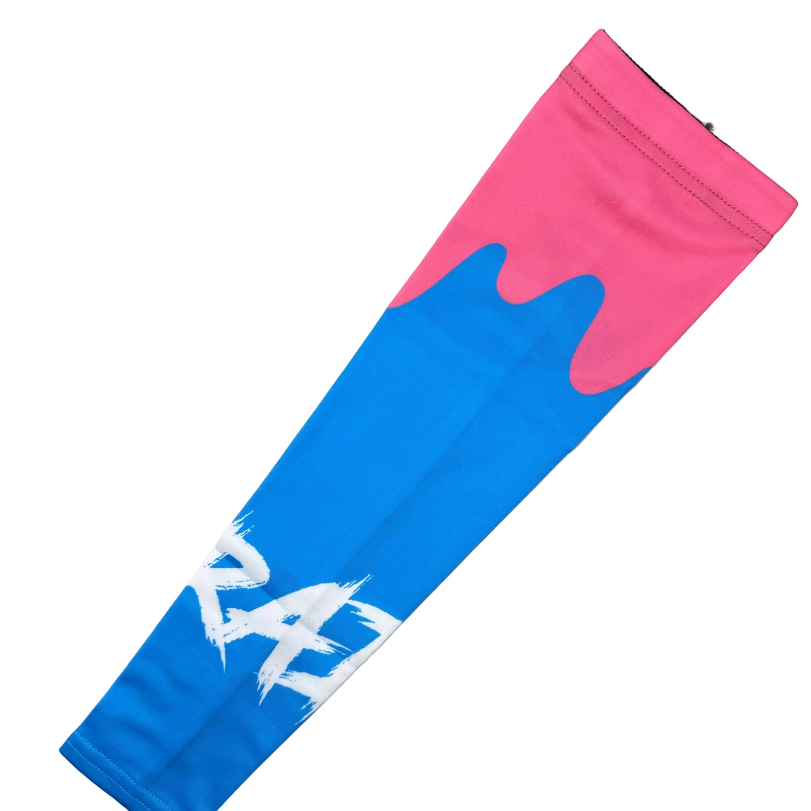 Woke Up Rad Drip Arm Sleeve - Blue Pink