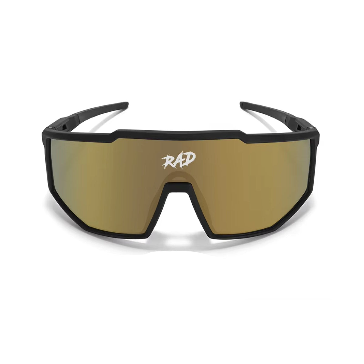 Woke Up Rad Drip Shades Sunglasses - Black/gold