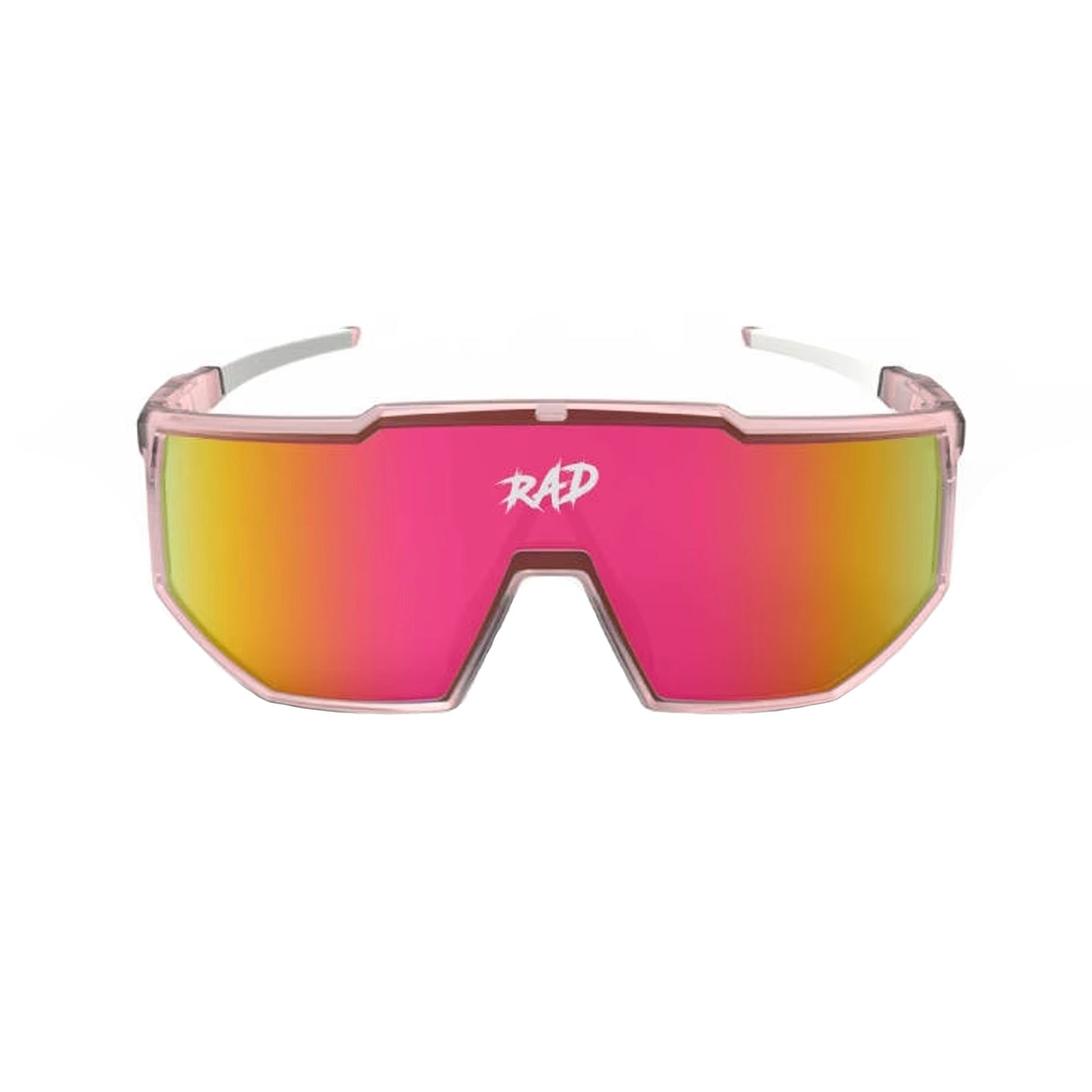 Woke Up Rad Drip Shades Sunglasses - Frosted Pink Frames