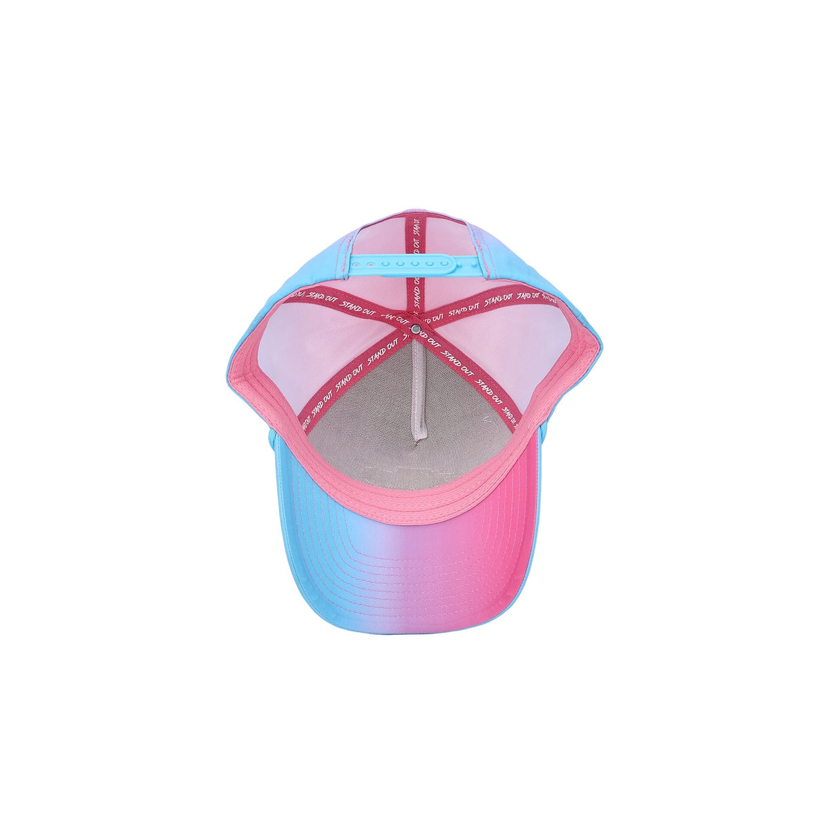 Woke Up Rad Hat - Gradient Pink/blue