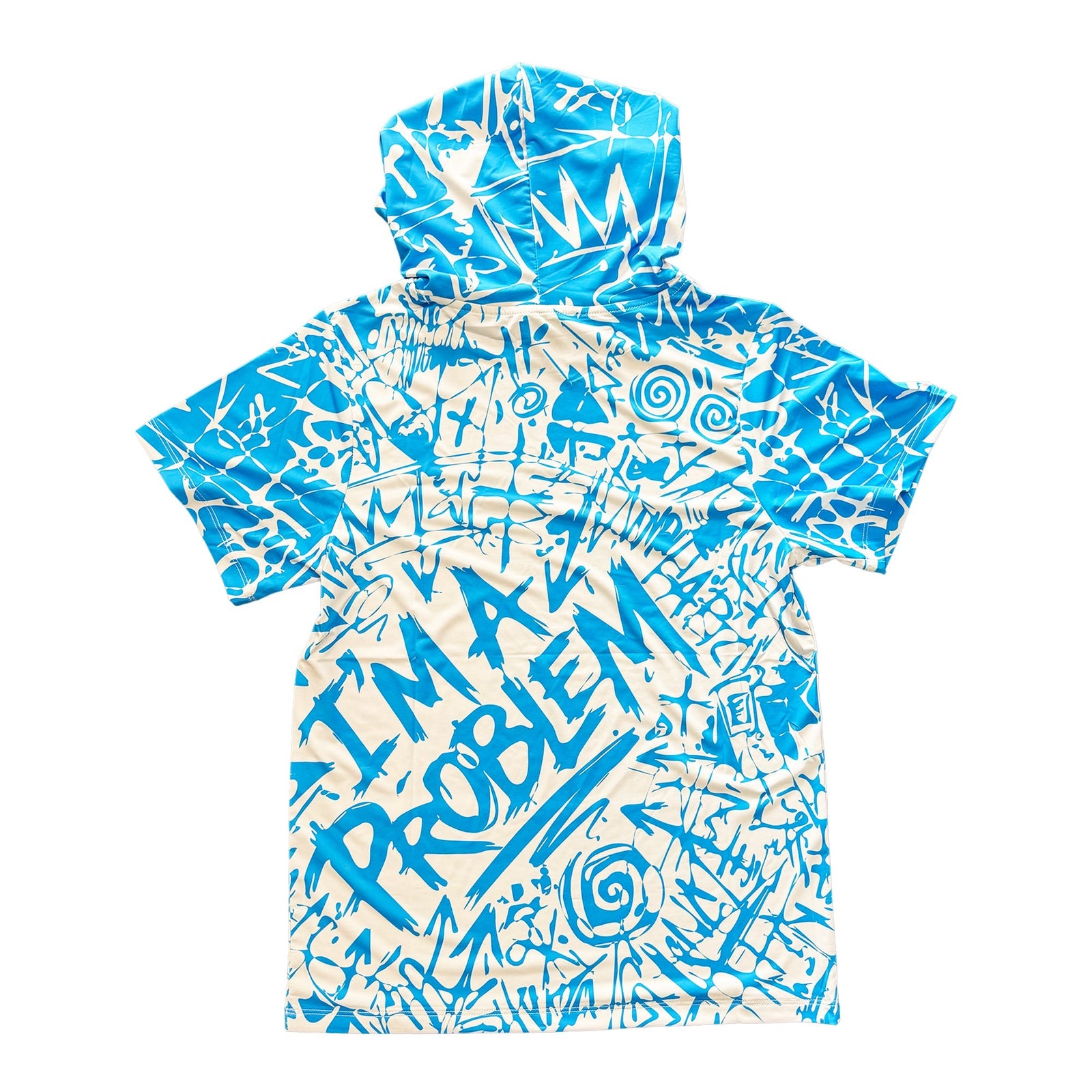 Woke Up Rad Premium Short Sleeve Hooded Tee - I’m a Problem