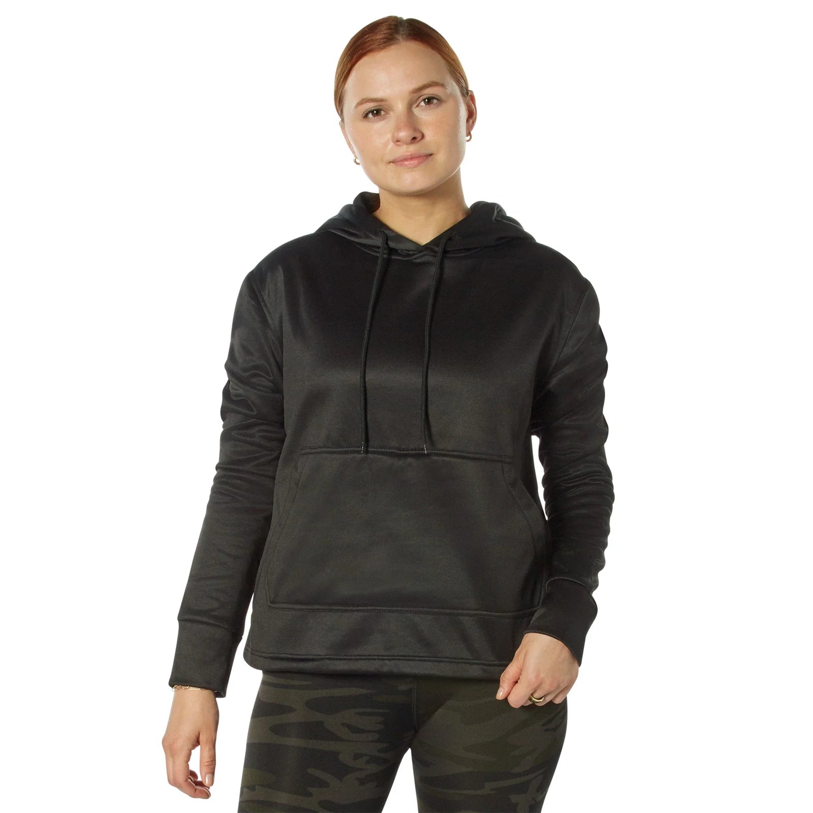 Womens Concealed Carry Hoodie - Black / s