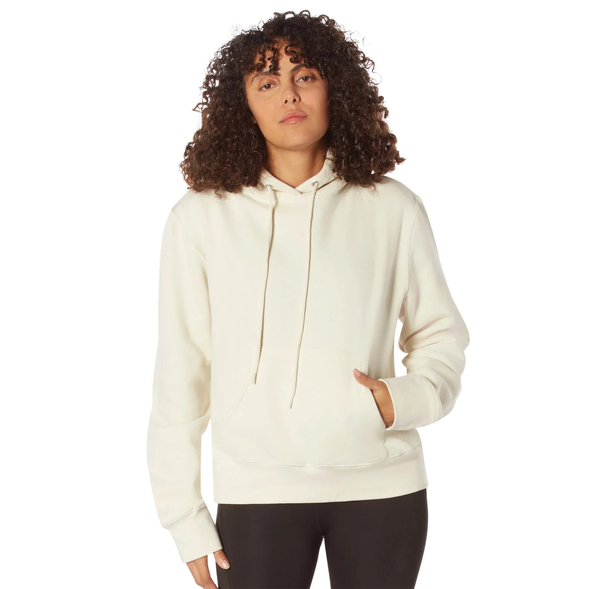 Womens Concealed Carry Hoodie - Cream / s