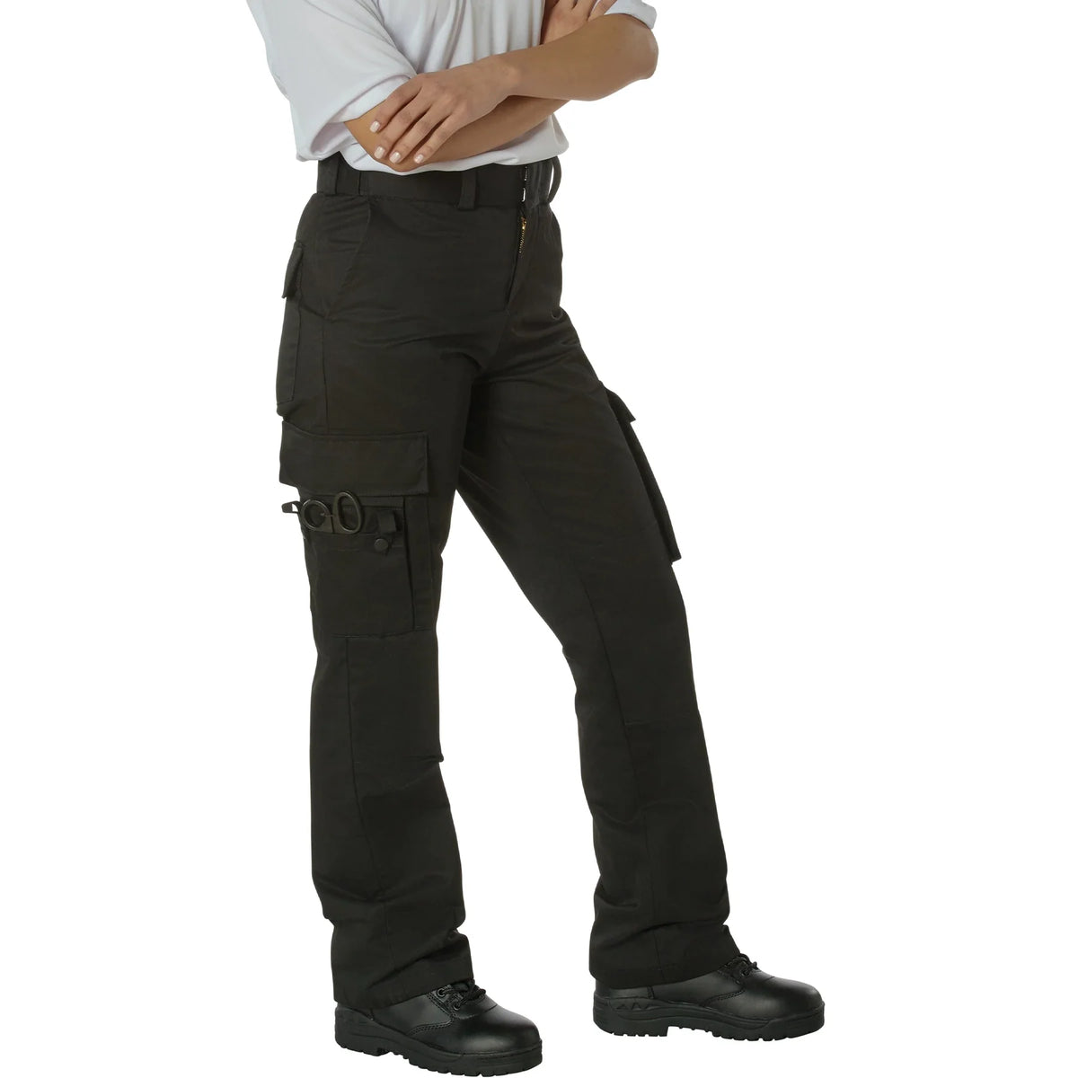 Womens Emt Pants - Black / 4