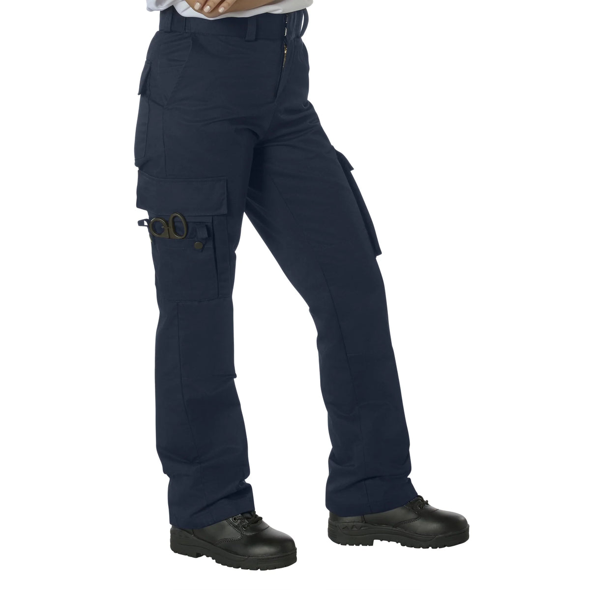 Womens Emt Pants - Navy Blue / 2