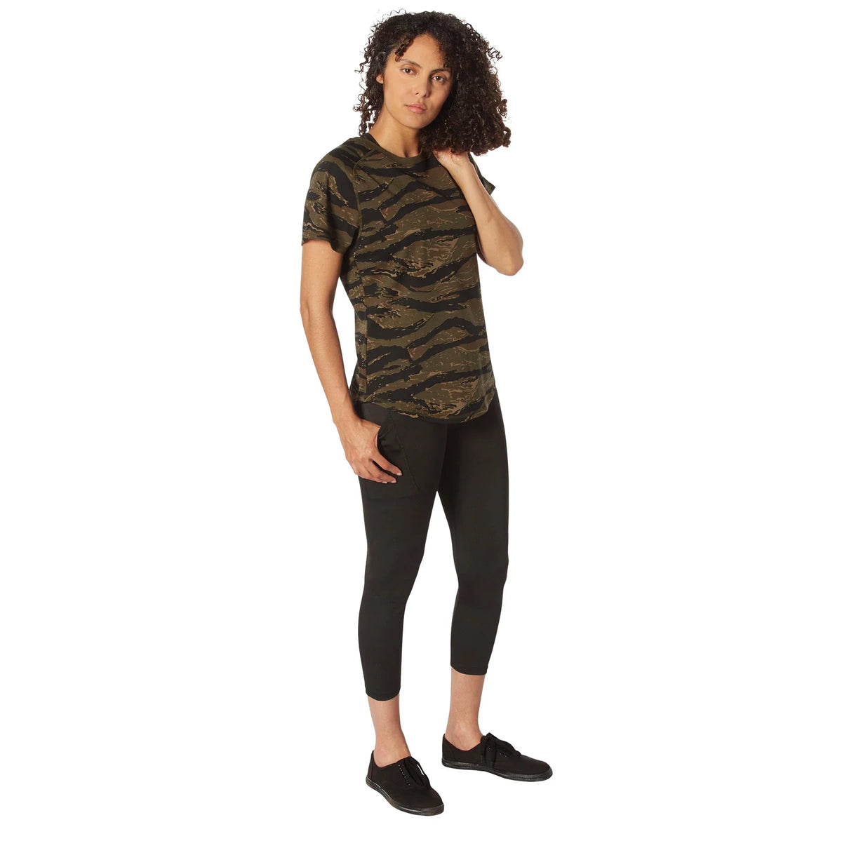 Womens Essential Moisture Wicking Raglan Sleeve T-shirt