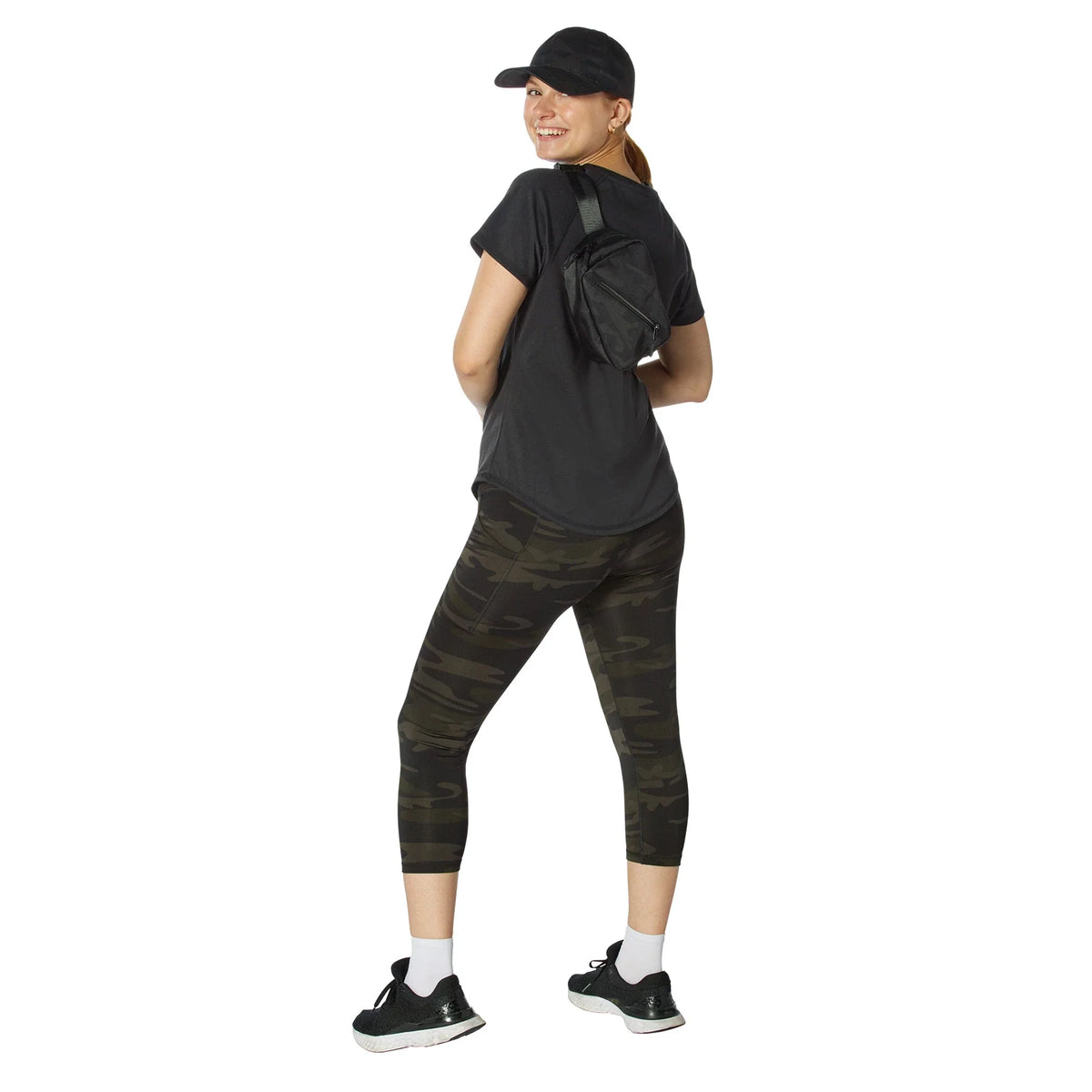 Womens Essential Raglan Sleeve T-shirt