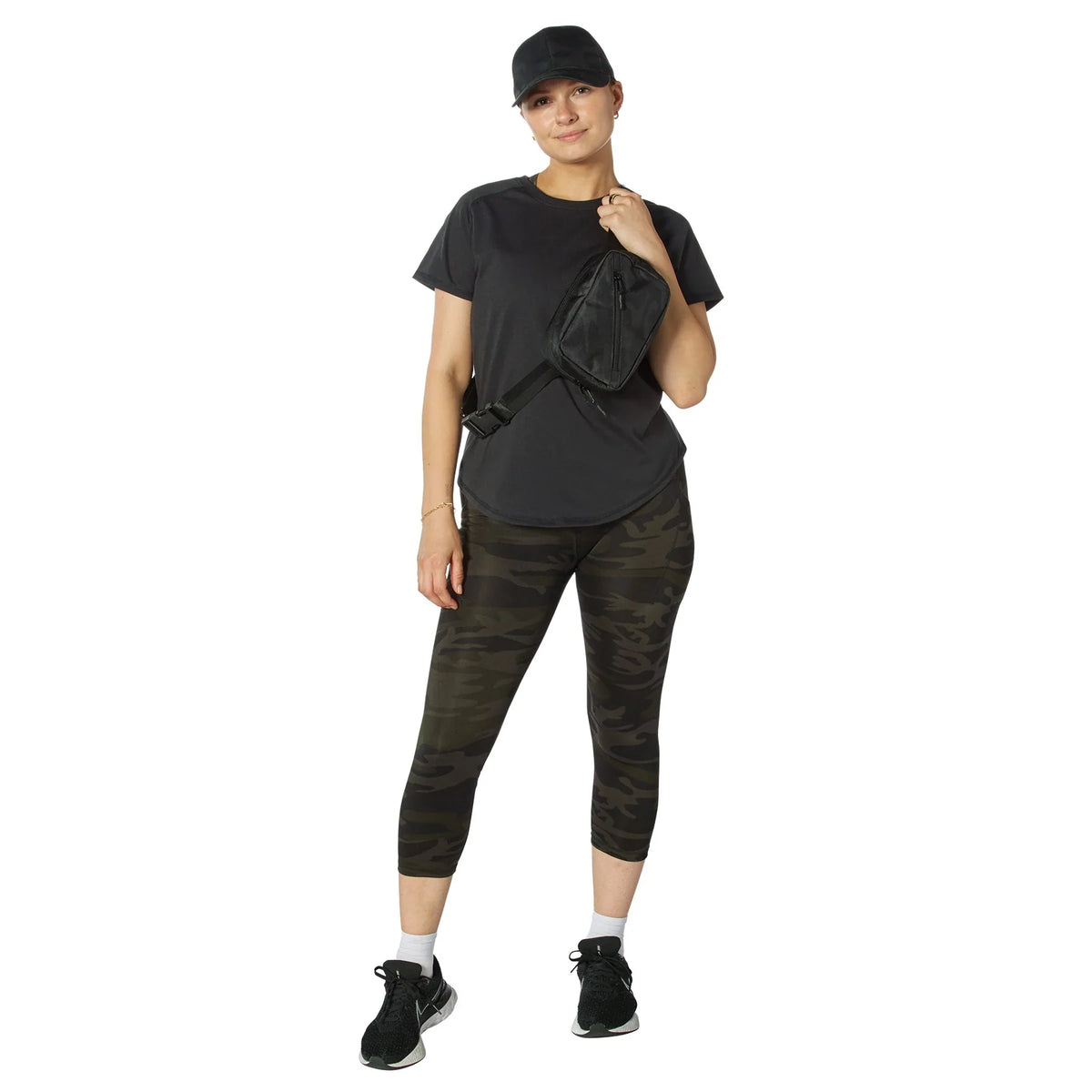 Womens Essential Raglan Sleeve T-shirt
