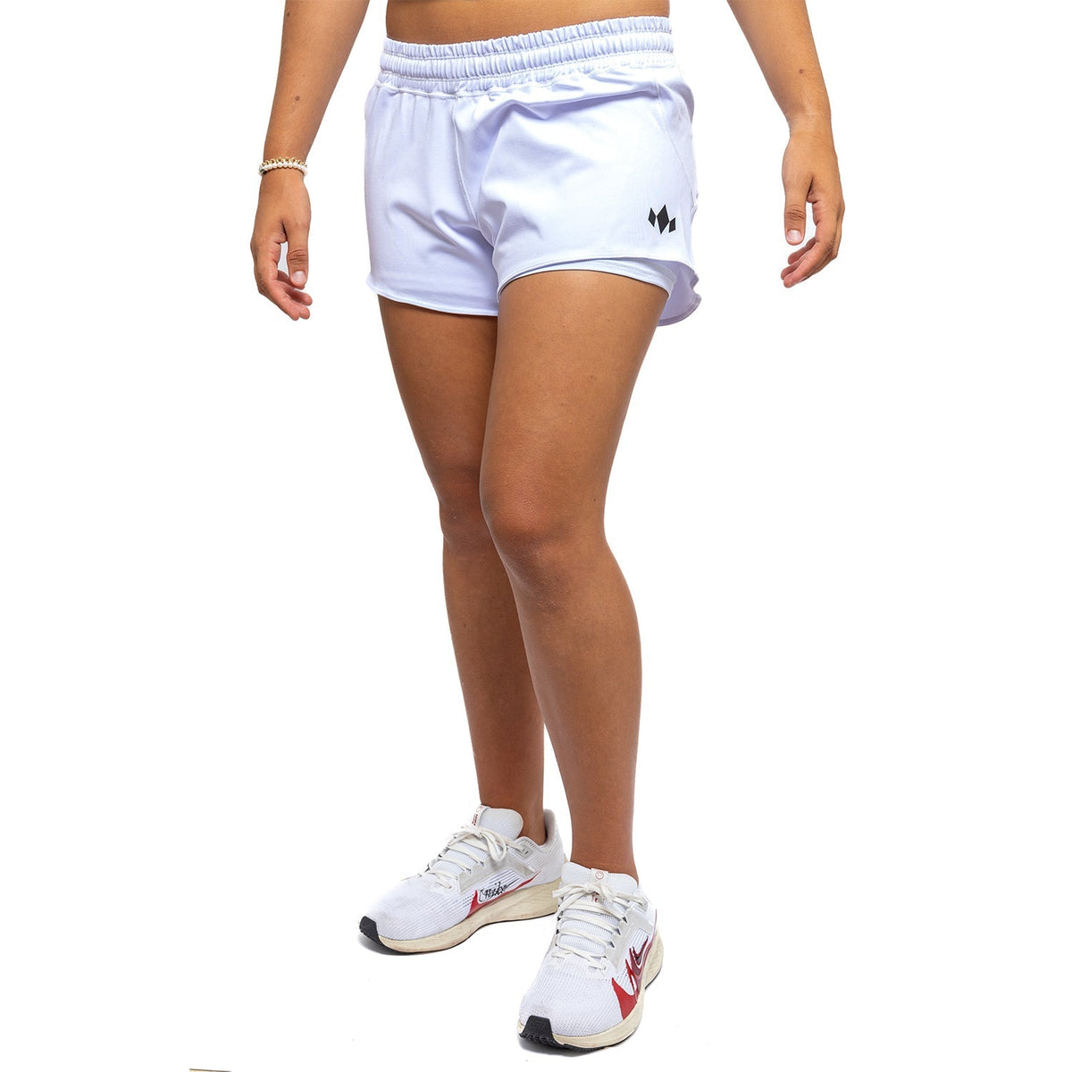 Women’s Essential Shorts - White / Xs