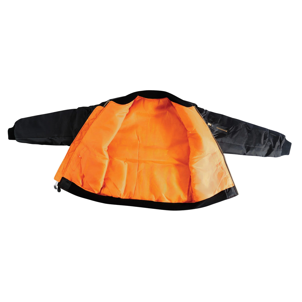 Womens Ma-1 Flight Jacket - Black