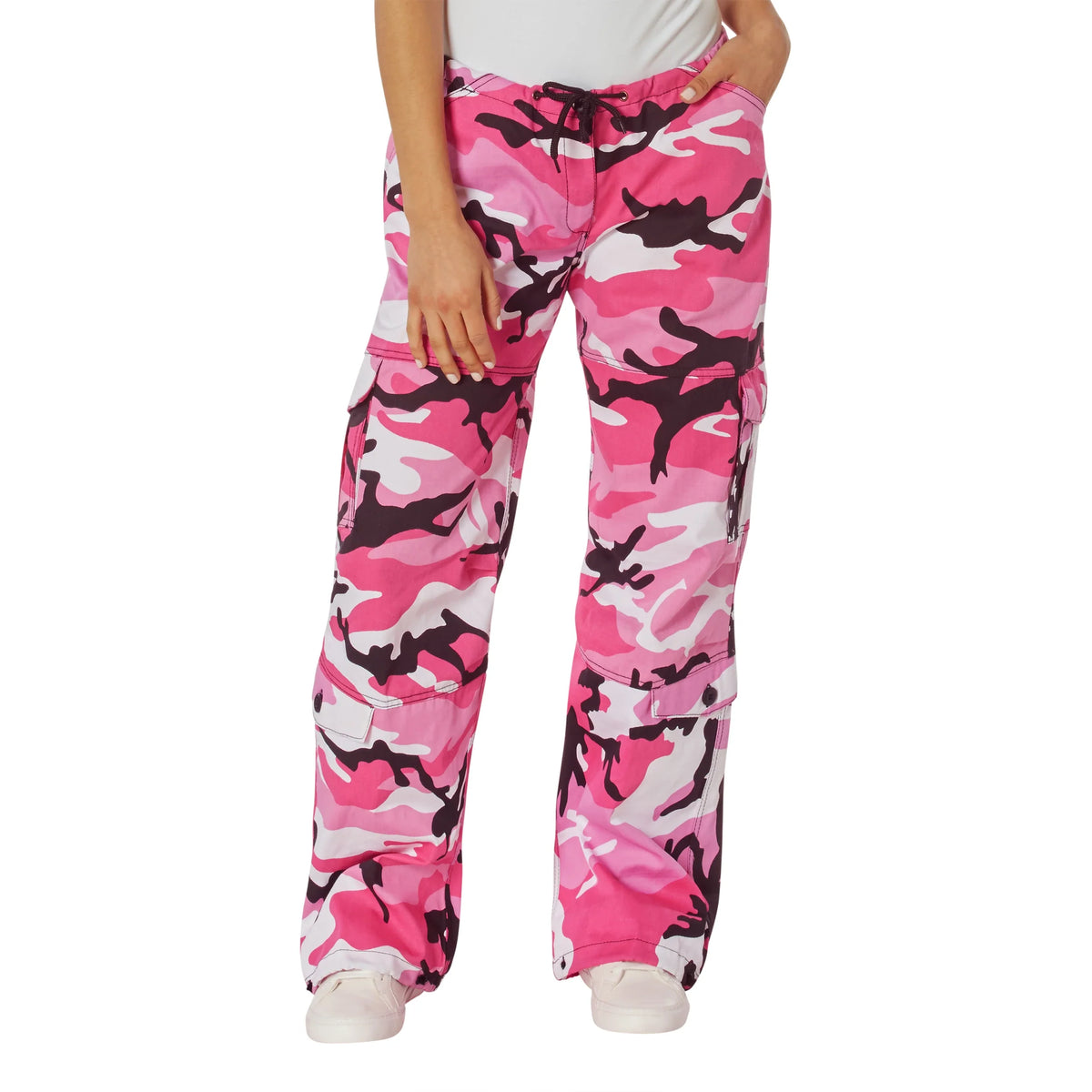 Womens Paratrooper Colored Camo Fatigues