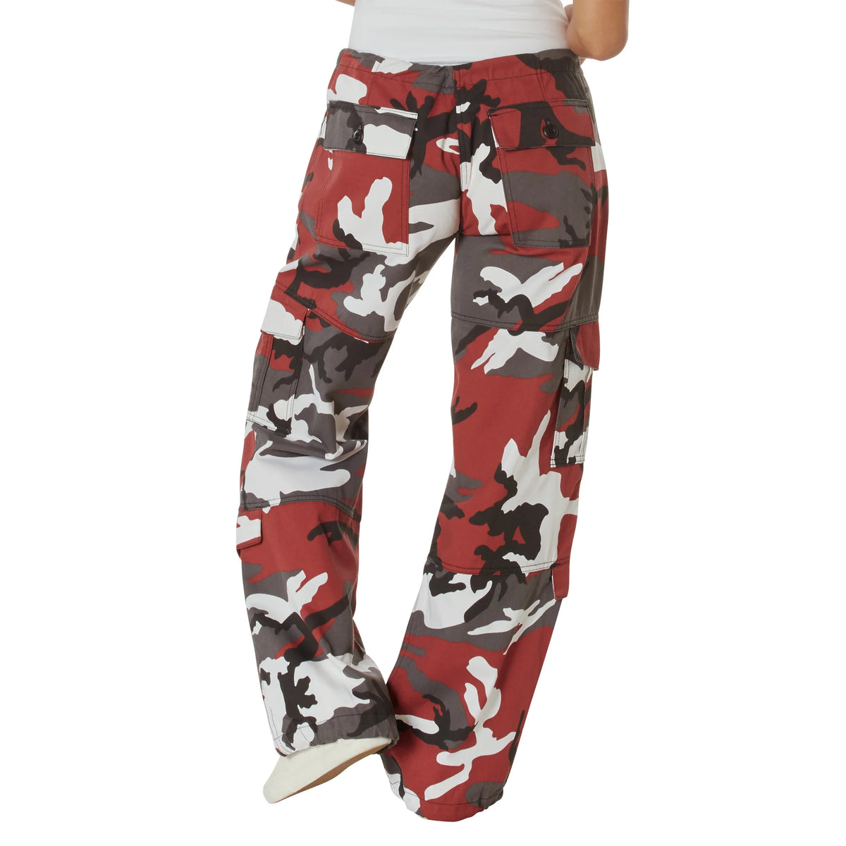 Womens Paratrooper Colored Camo Fatigues
