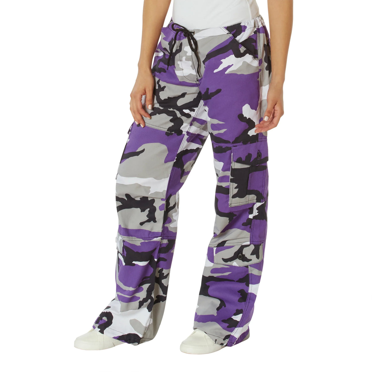 Womens Paratrooper Colored Camo Fatigues