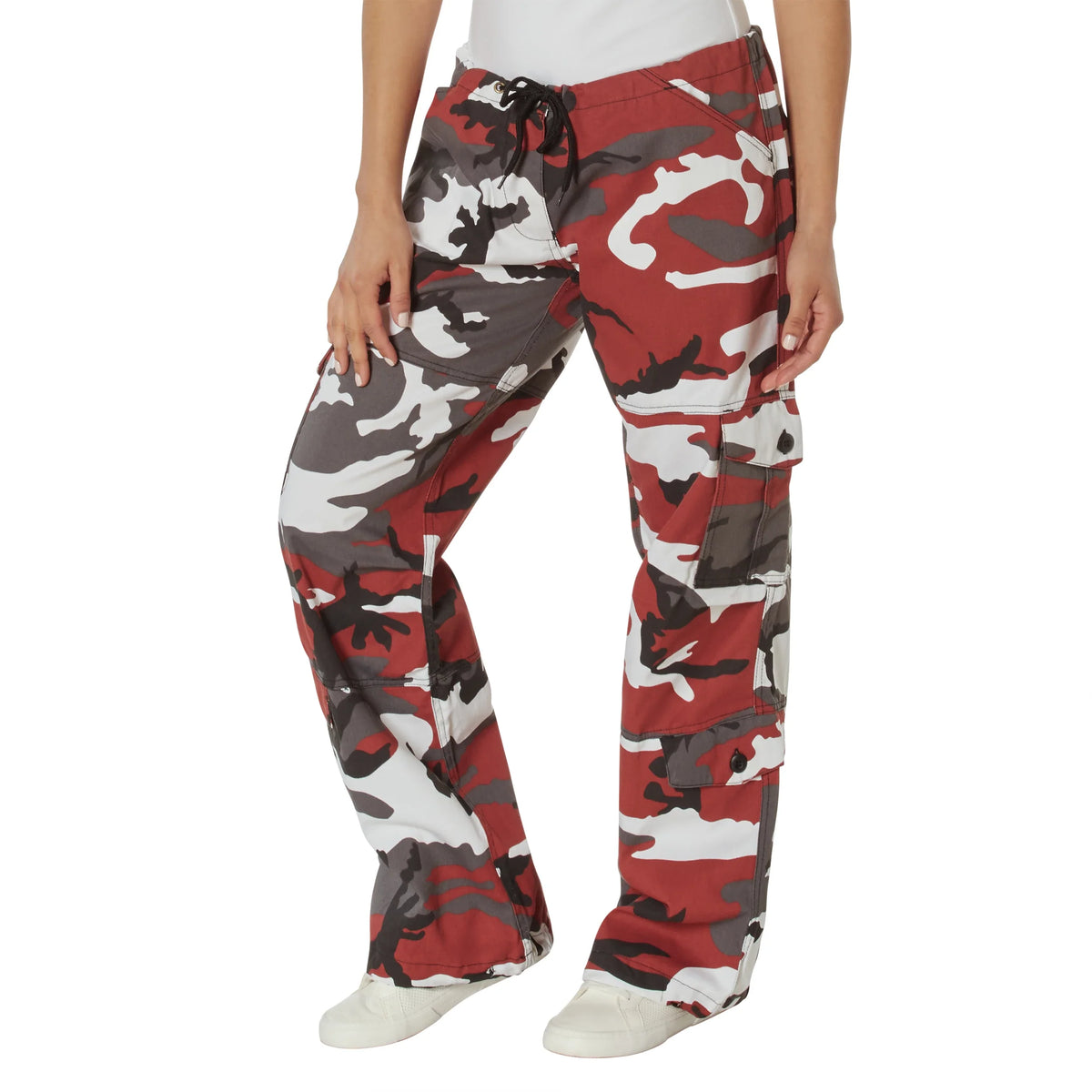 Womens Paratrooper Colored Camo Fatigues