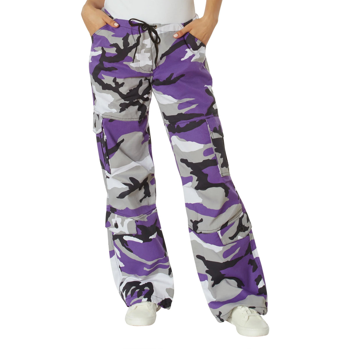 Womens Paratrooper Colored Camo Fatigues