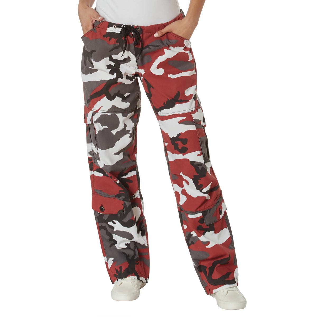 Womens Paratrooper Colored Camo Fatigues