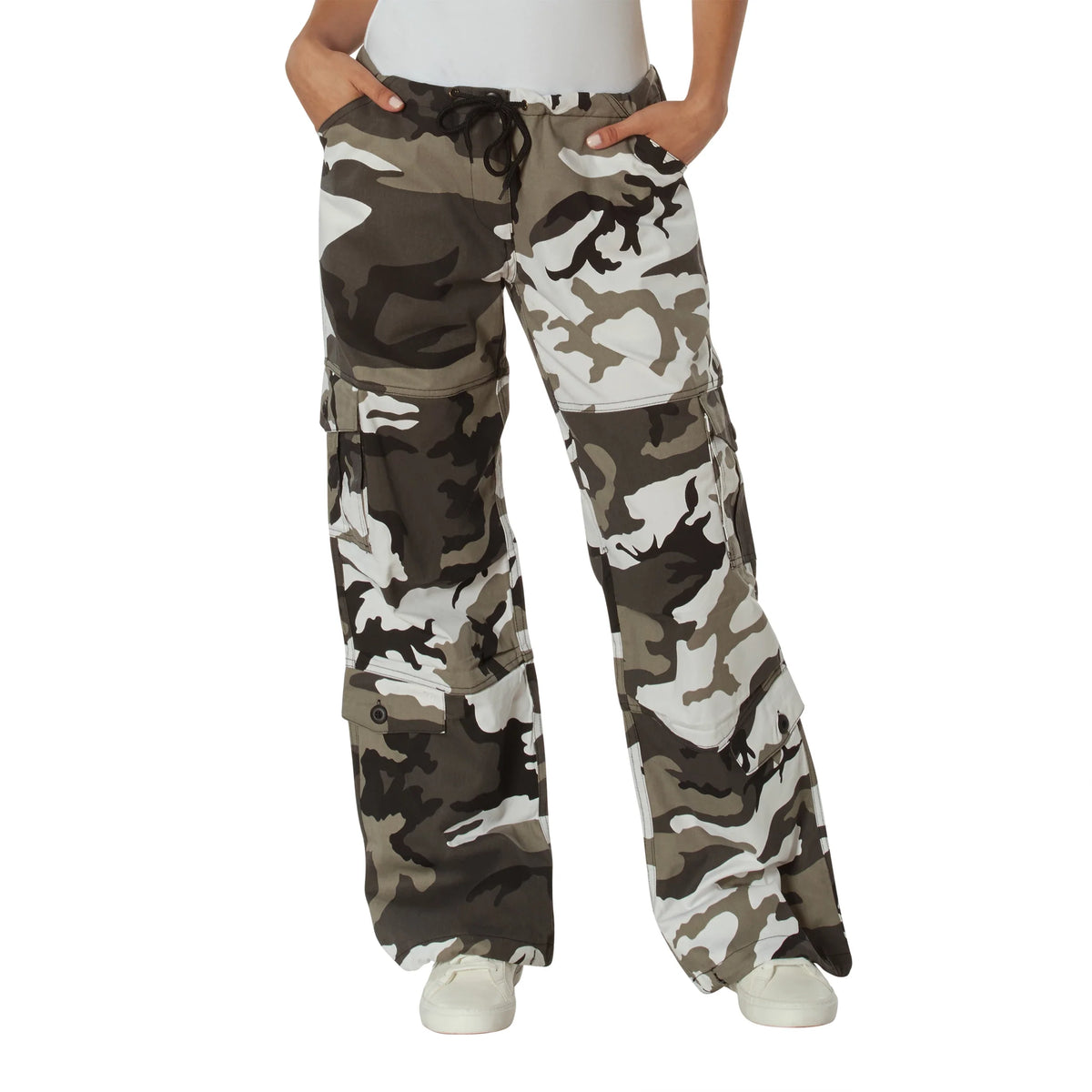 Womens Paratrooper Colored Camo Fatigues