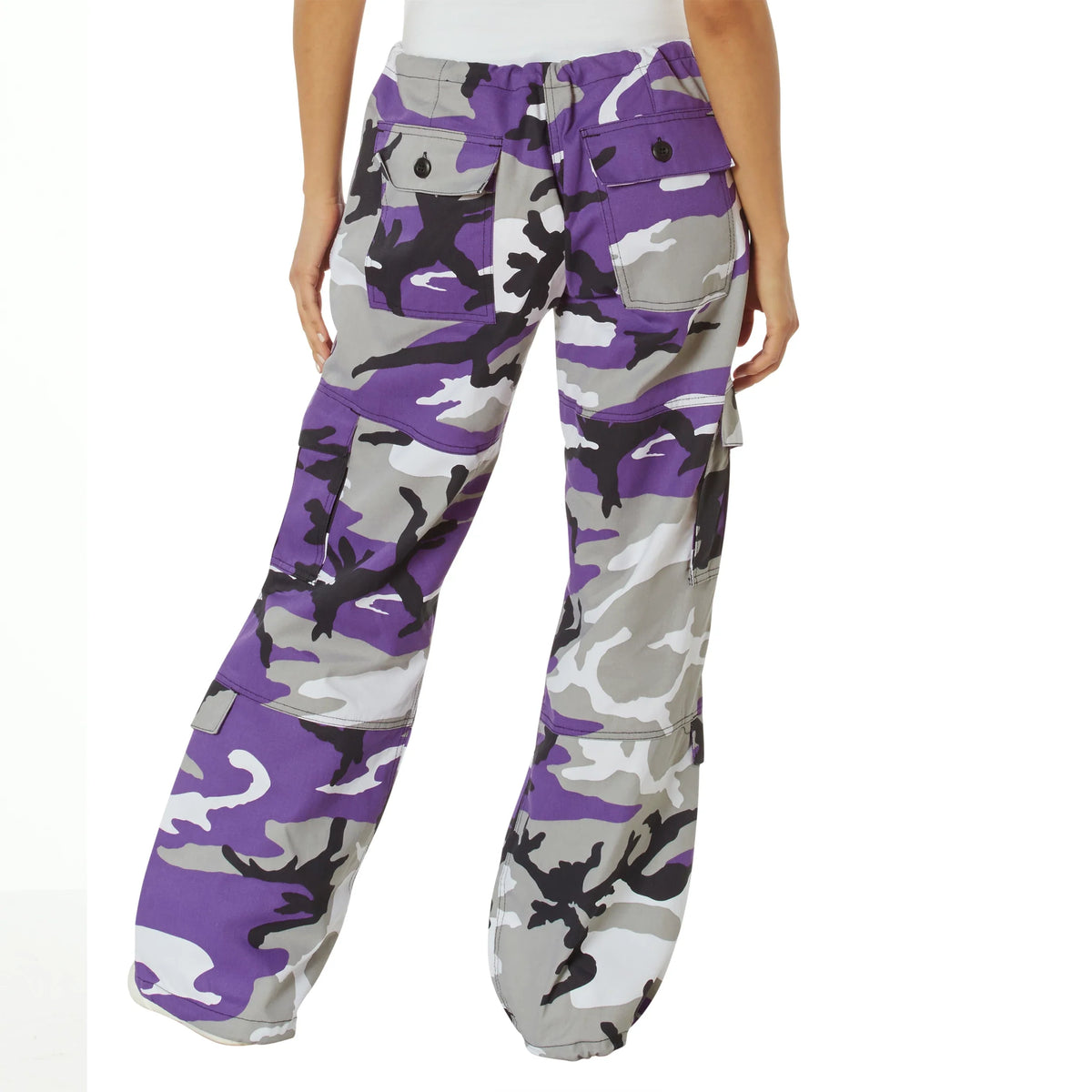 Womens Paratrooper Colored Camo Fatigues