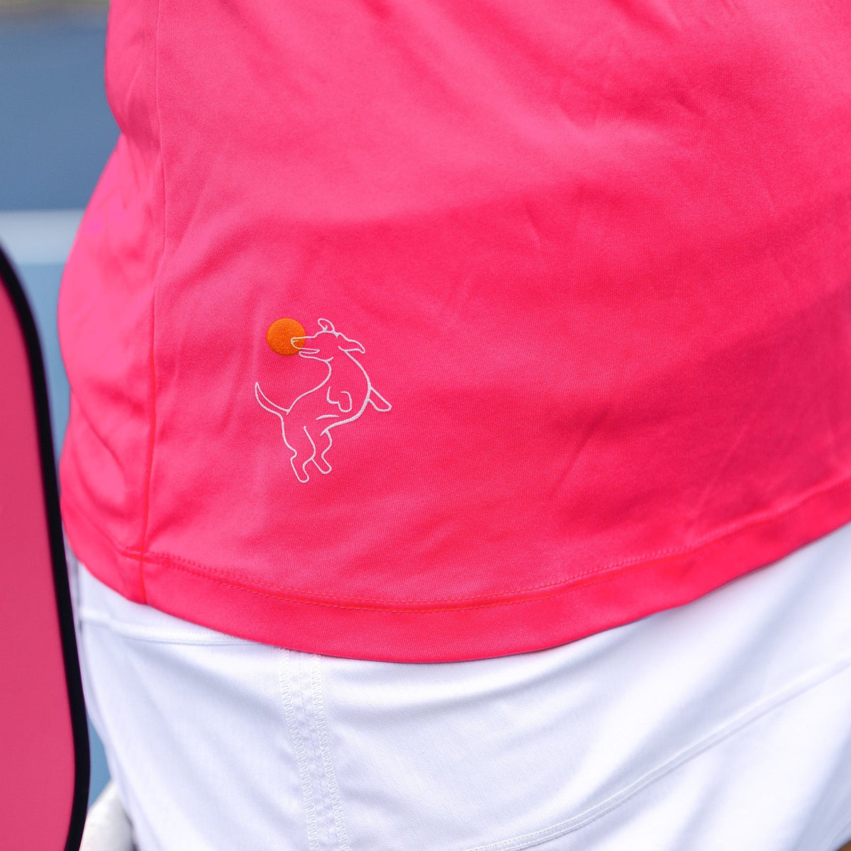 Women’s Pickleball Performance Tank Hot Pink